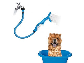 My Pet Schlauch mit Bürste für Haustiere