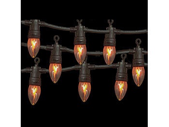 Lichterkette Flammen / Lichterkette