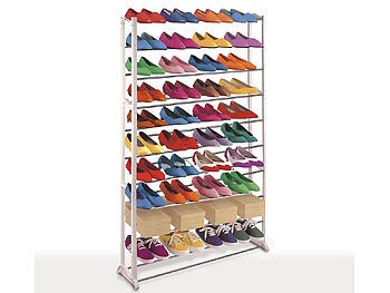 Robustes Schuhregal für 40 Paar Schuhe / Schuhregal
