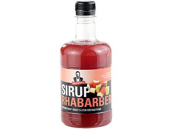 Sirup Royale mit Rhabarber-Geschmack, 0,5 Liter, PET-Flasche