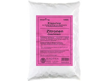 Softeispulver Zitronen-Geschmack, 1 kg