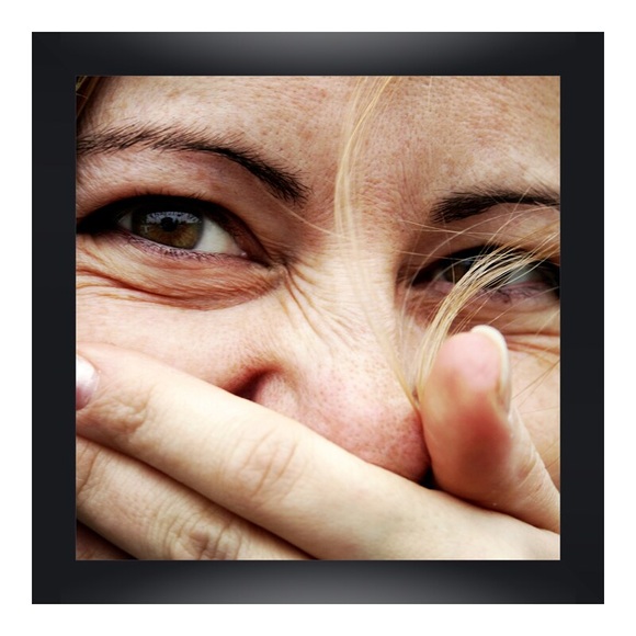 Poster im Bilderrahmen Holz breit in Galerie-Optik in schwarz im Format 15 x 10 cm