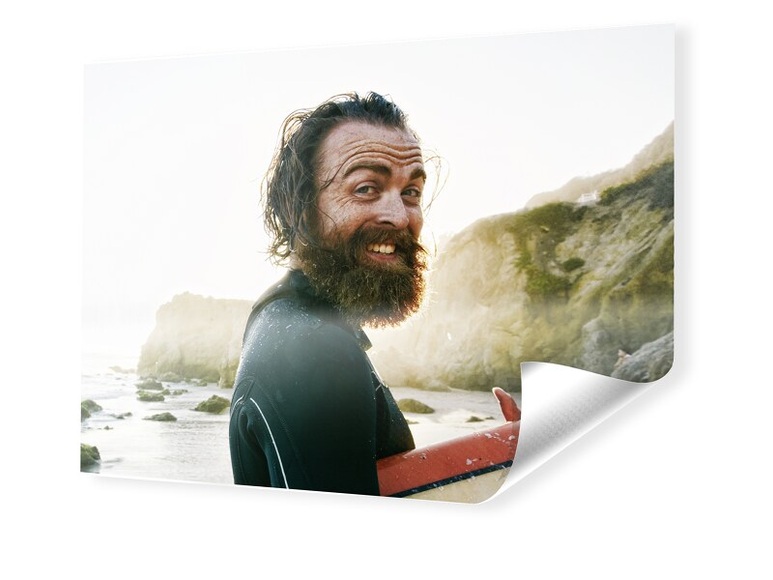Foto Banner im Format 112 x 63 cm