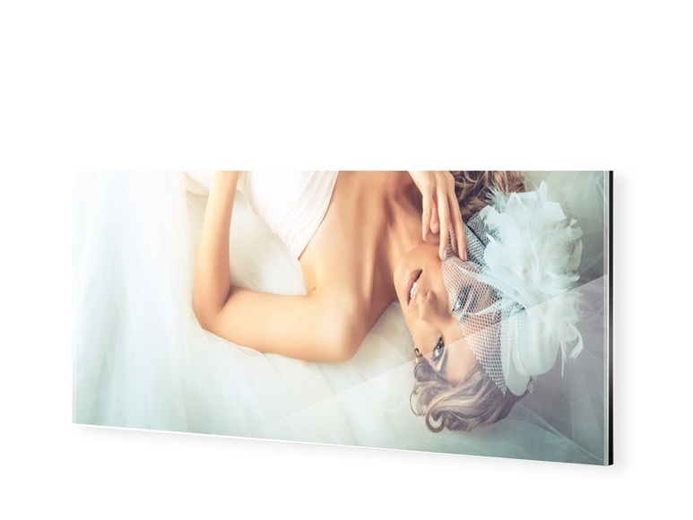 Dibond hinter Acryl als Panorama im Format 50 x 10 cm