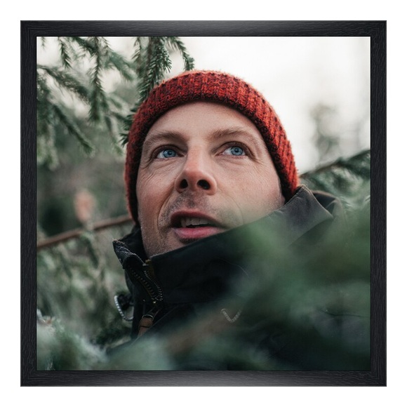Poster im Holzrahmen gemasert in schwarz DIN Format im Format 84,1 x 59,4 cm