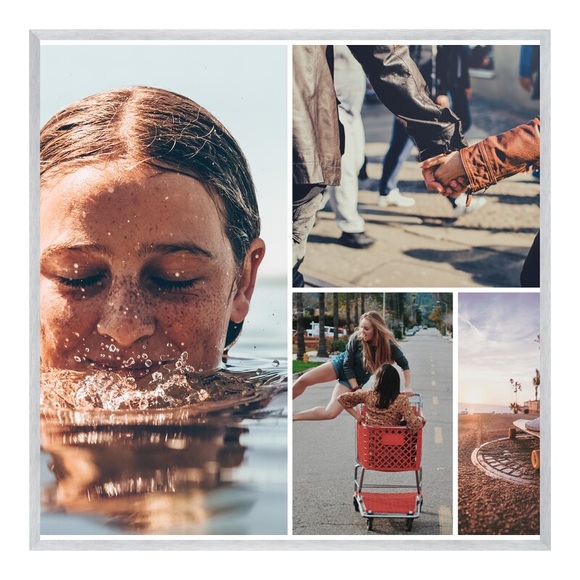 Fotocollage als Poster im Format 15 x 10 cm im Format 15 x 10 cm im Rahmen