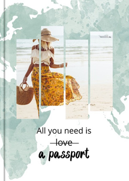 Fotobuch Urlaub A4 Hochformat Hardcover