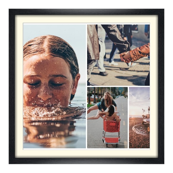 Fotocollage auf Hahnemühle im Format 40 x 30 cm im Rahmen