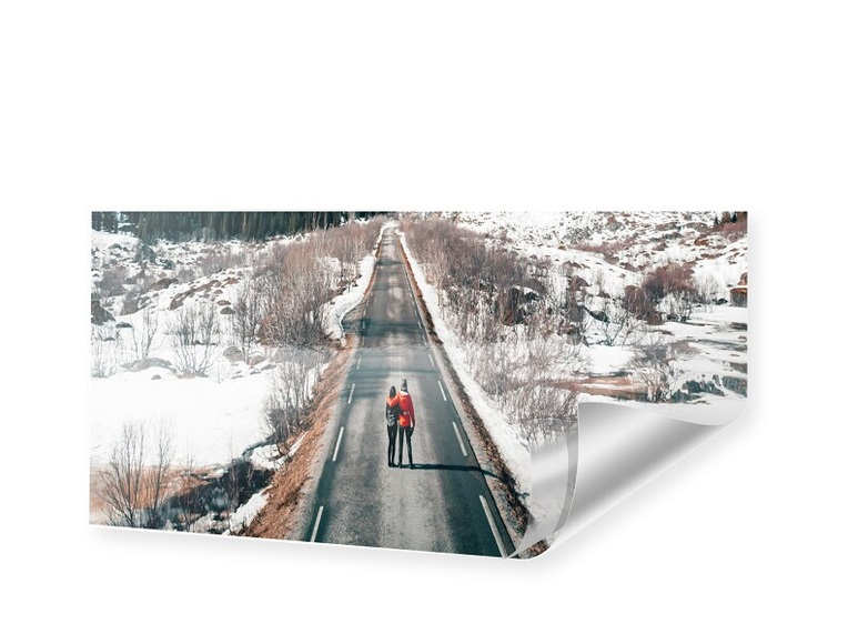 Foto auf Poster im Format 120 x 20 cm als Panorama im Format 120 x 20 cm