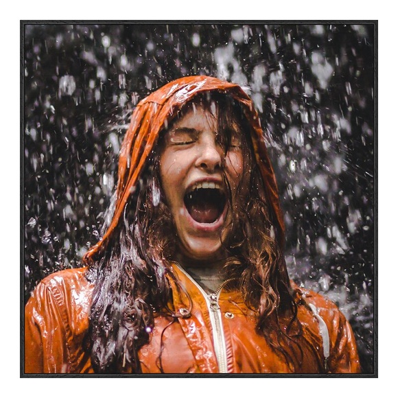 Foto auf Alu Dibond im Format 84,1 x 59,4 cm im Artbox im Format 84,1 x 59,4 cm, schwarz in schwarz DIN Format im Format 84,1 x 59,4 cm