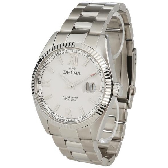 DELMA Damenuhr ´´Sea Star Automatic´´ weiss