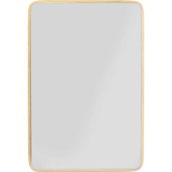 Spiegel Jetset Square Gold 94x64cm