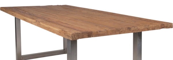 Tischplatte natur 240x100 Teak natur