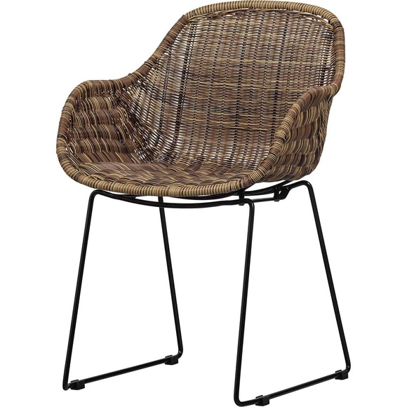 Armlehnstuhl Willow natur