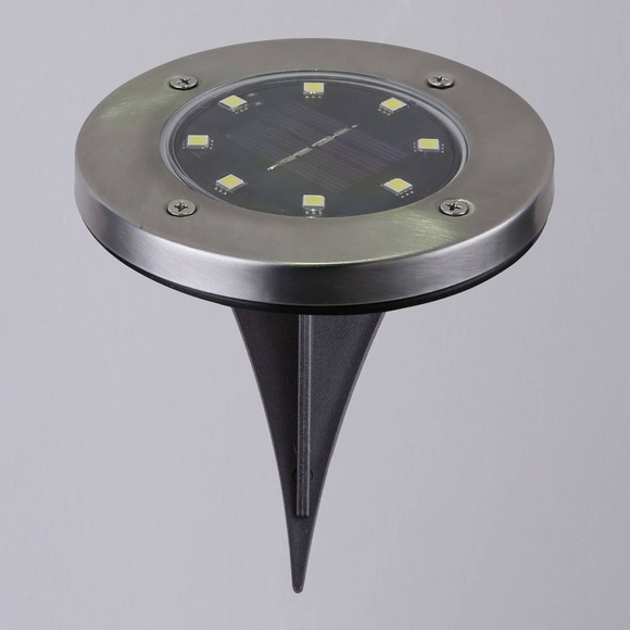 LED-Solar-Erdspießleuchte 33414, schwarz