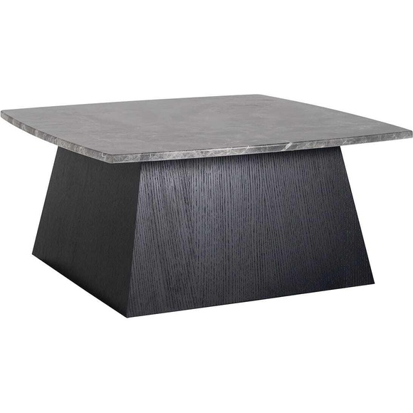 Couchtisch Geisha Marmor schwarz 90x90
