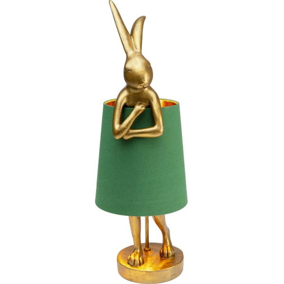 Tischleuchte Animal Rabbit gold 68