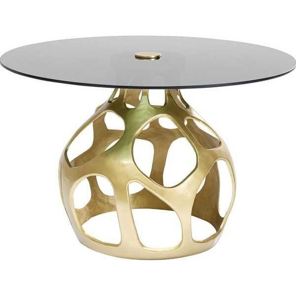 Tisch Volcano gold rund 120
