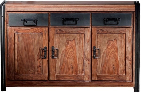 Sideboard Natural Factory natur antikschwarz 140x90