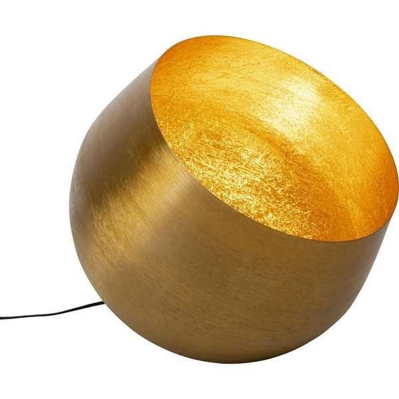 Bodenleuchte Apollon Smooth gold rund 50