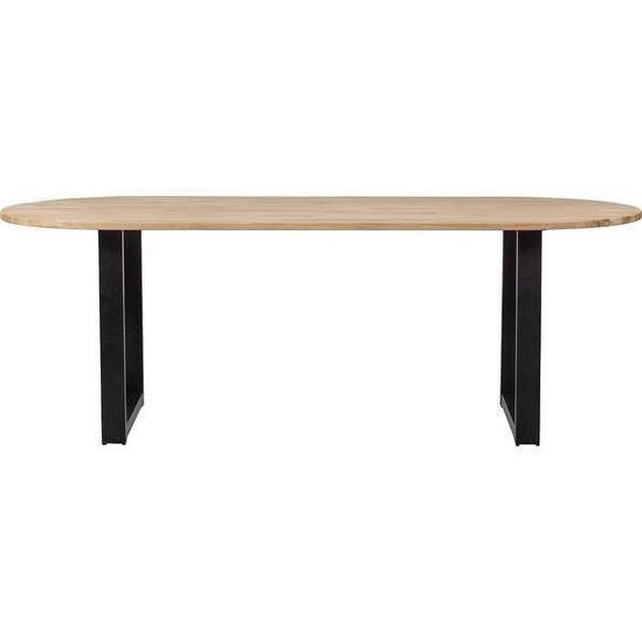 Esstisch Tablo Oval Eiche FSC U-Fuss