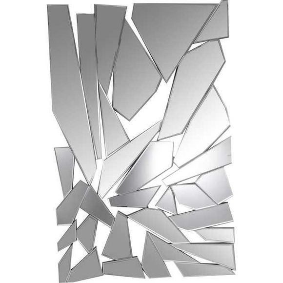 Wandspiegel aus Splittern rechteckig 120x78