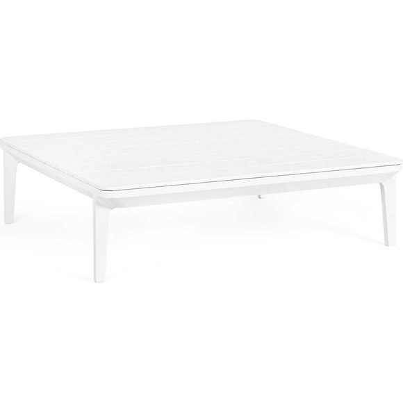 Garten Couchtisch Matrix weiss 99x99