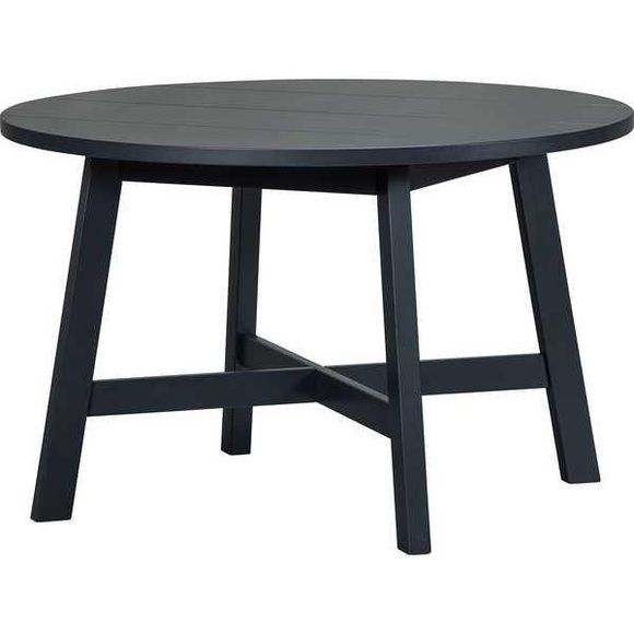 Esstisch Benson rund Kiefer schwarz 120x120