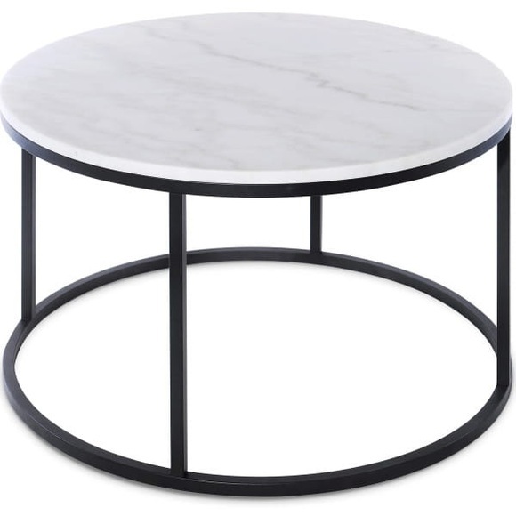 Couchtisch Marmor rund 85x48