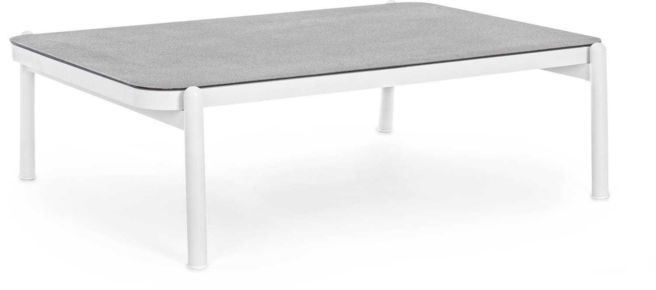 Garten Couchtisch Florencia 120x75 weiss