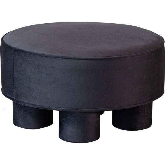 Pouf Bodi Velvet ink 60x60