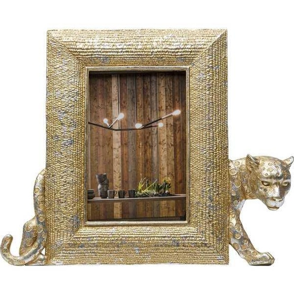 Bilderrahmen Leopard 28x25