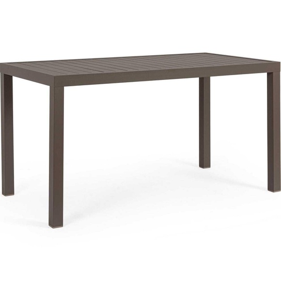 Gartentisch Hilde coffee 130x68