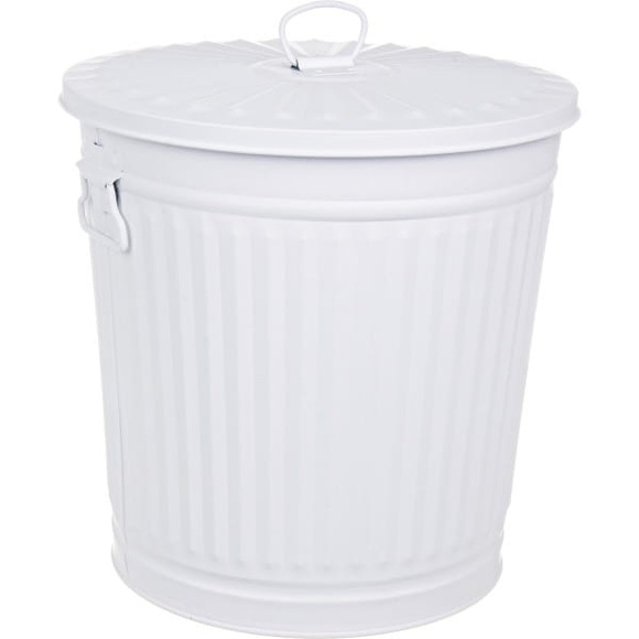 Abfalleimer 35L London weiss
