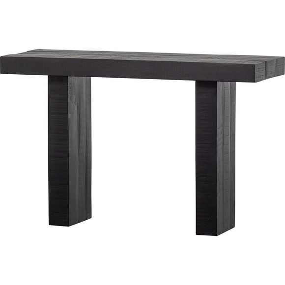 Konsolentisch Balk Mango schwarz 120x40