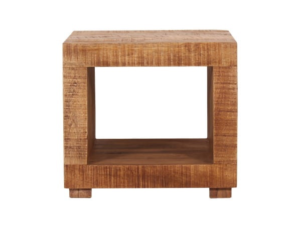 Couchtisch Mango massiv natur 50x50