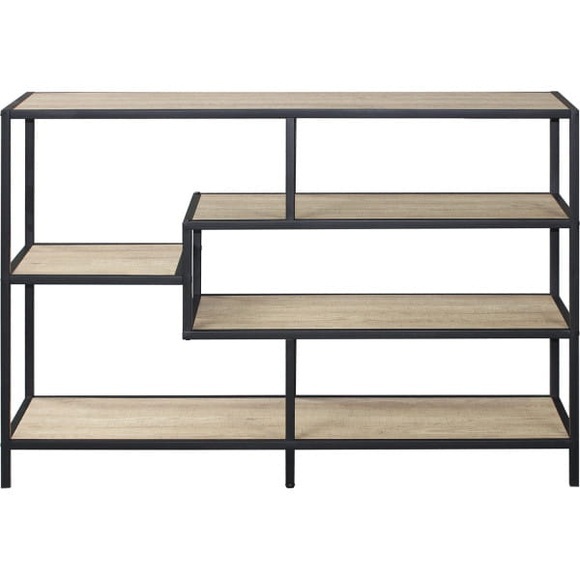 Regal Natur 114x33x78 schwarz