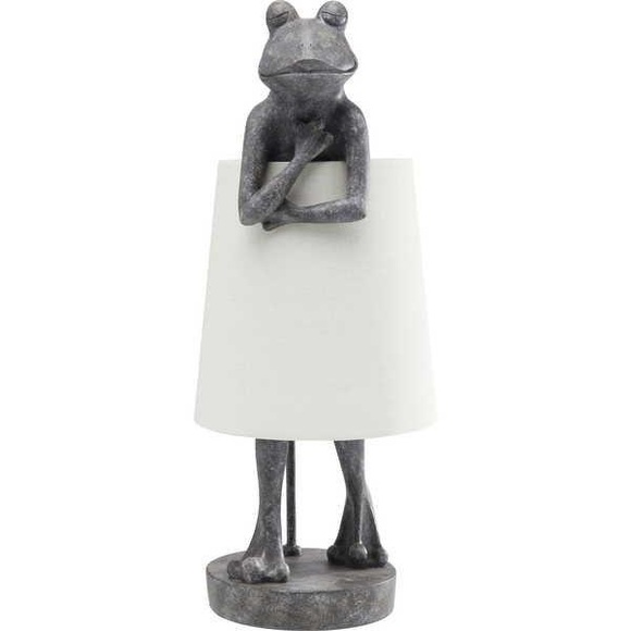 KARE Animal Frog Tischleuchte grau
