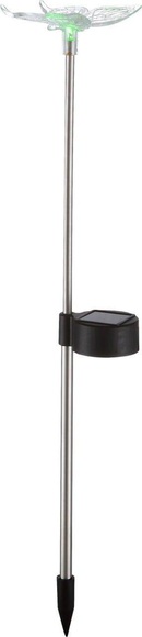 GLOBO Solarleuchte SOLAR Edelstahl, 1xLED, GLOBO33949-4