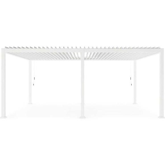 Gartenpavillon Ocean weiss 360x600