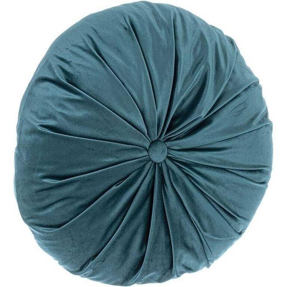 Kissen Artemis Avio blau rund 40