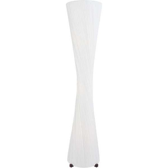 SalesFever - Stehlampe rund 180 cm - Weiss