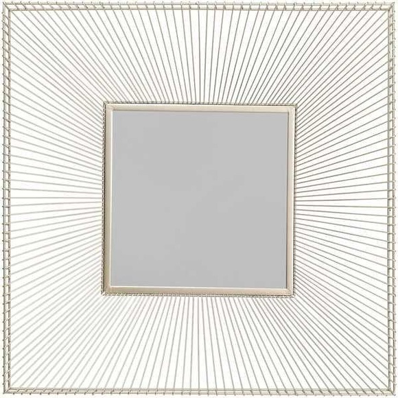 Wandspiegel Dimension Champagner 91x91