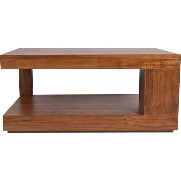 Couchtisch Akazie natur 43x30