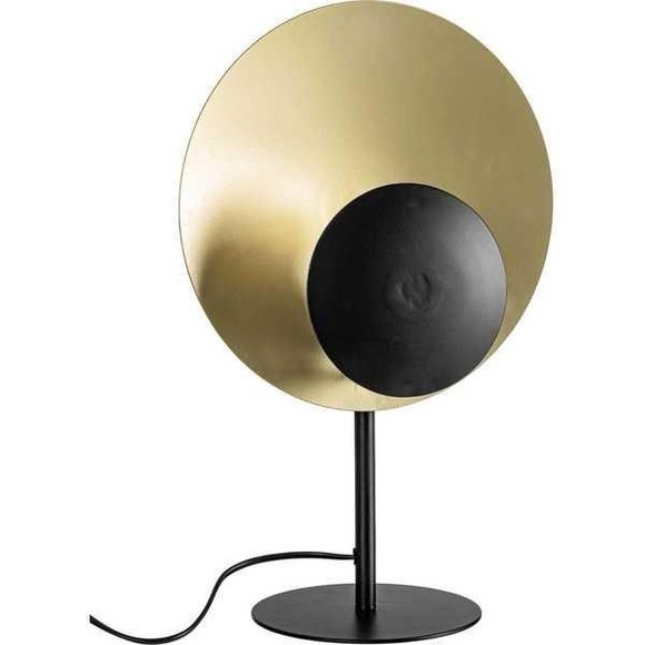 Tischleuchte Design schwarz-gold