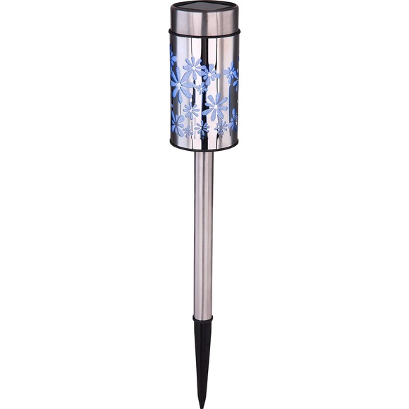Solarleuchte Edelstahl 1xRGB LED