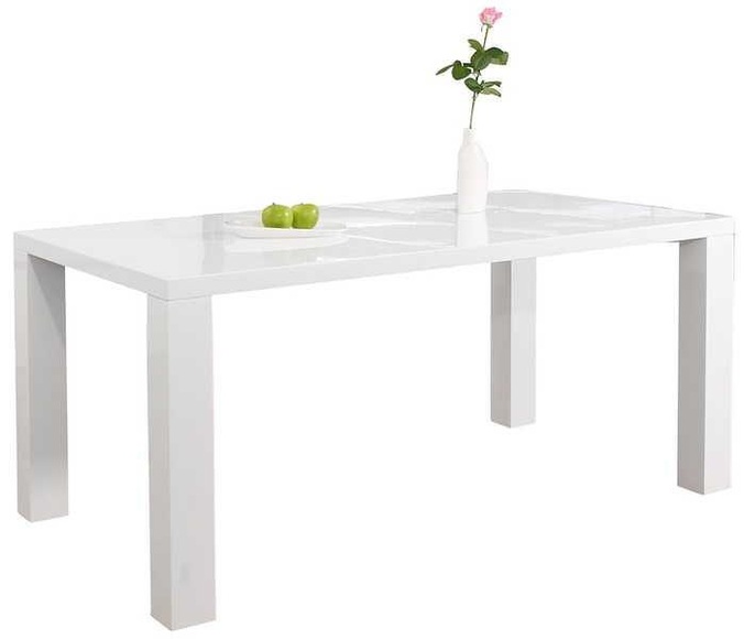 Esstisch 140x90x76cm weiss