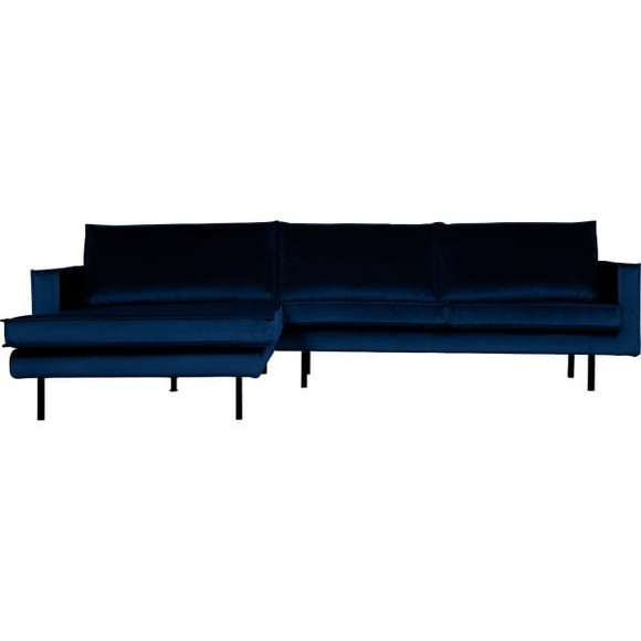 Ecksofa mit Longchair Rodeo Links Dark Blue Nightshade