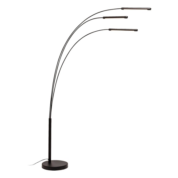 KARE Space LED-Stehleuchte in Schwarz