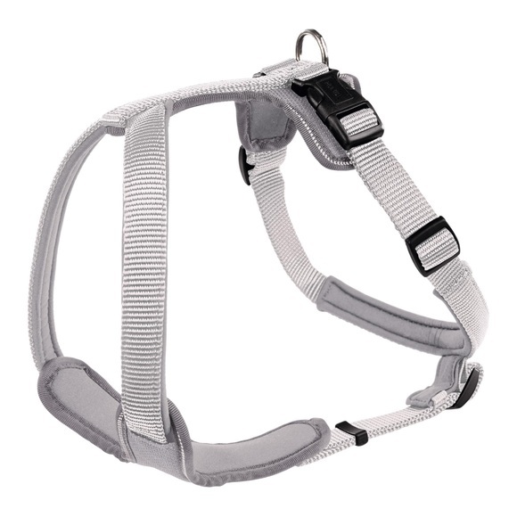Hunter Geschirr Neopren/Nylon - grau